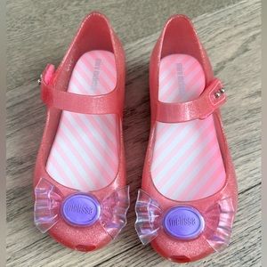 Mini Melissa size 11 girls shoes